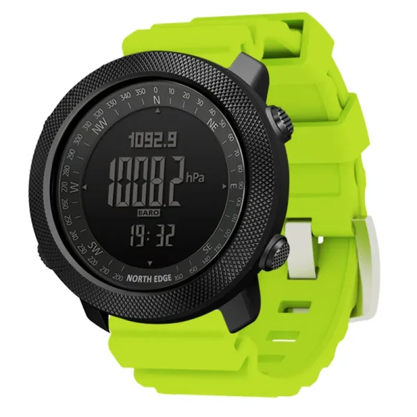 NORTH EDGE APACHE 3 Sport Digital Watch | Military Army Style | Altimeter, Barometer, Compass, Waterproof 50m - Image 12