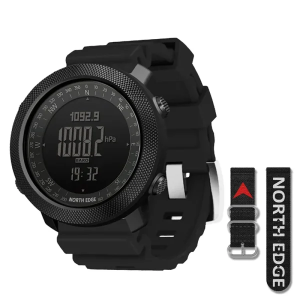 NORTH EDGE APACHE 3 Sport Digital Watch | Military Army Style | Altimeter, Barometer, Compass, Waterproof 50m - Image 21