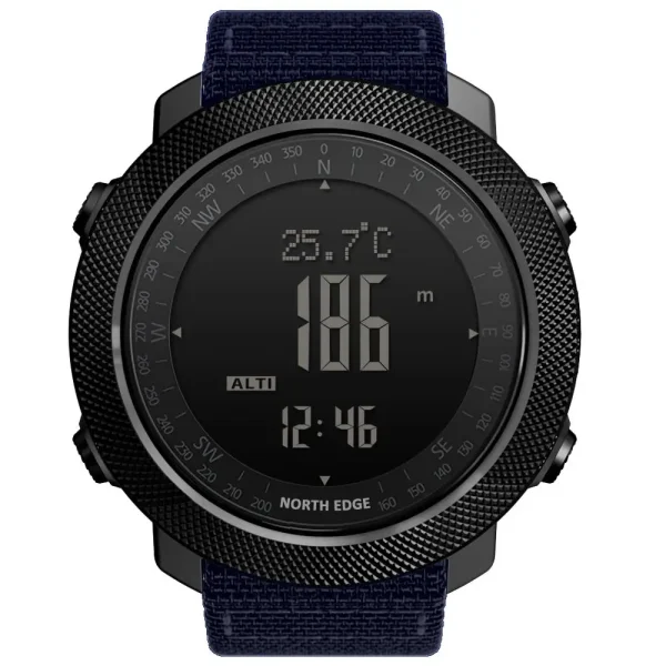 NORTH EDGE APACHE 3 Sport Digital Watch | Military Army Style | Altimeter, Barometer, Compass, Waterproof 50m - Image 3