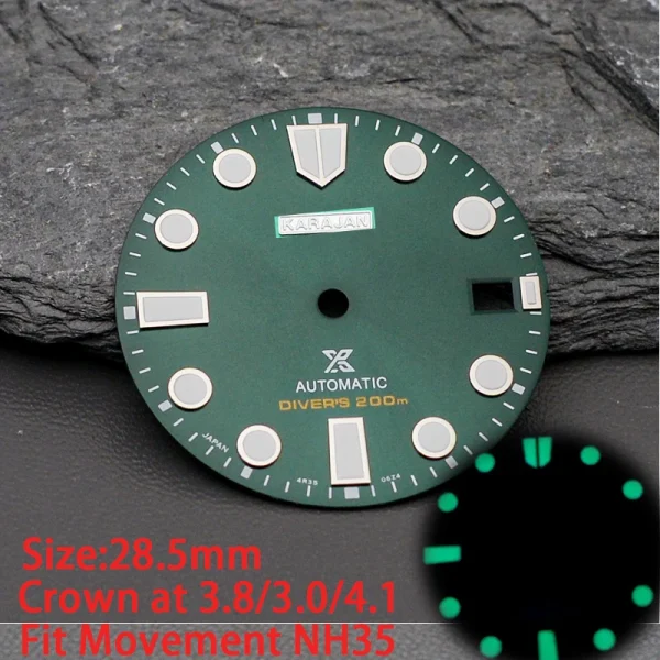 GlowMaster Customizable Luminous Watch Dial for Seiko SKX Series - Image 20