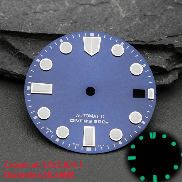 GlowMaster Customizable Luminous Watch Dial for Seiko SKX Series - Image 14