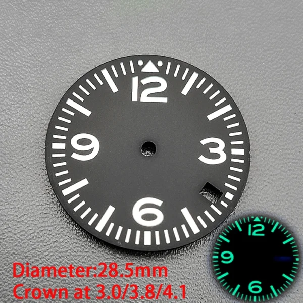 GlowMaster Customizable Luminous Watch Dial for Seiko SKX Series - Image 2