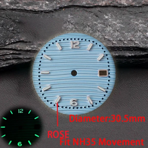 GlowMaster Customizable Luminous Watch Dial for Seiko SKX Series - Image 10