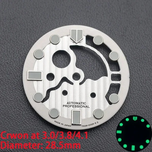 GlowMaster Customizable Luminous Watch Dial for Seiko SKX Series - Image 18