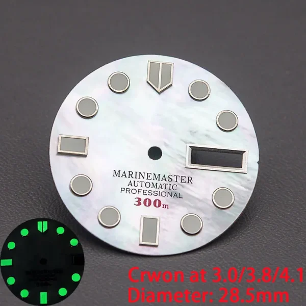 GlowMaster Customizable Luminous Watch Dial for Seiko SKX Series - Image 9