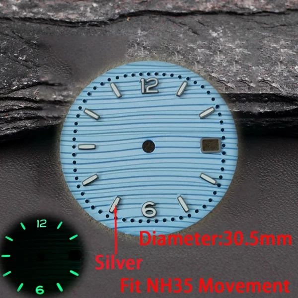 GlowMaster Customizable Luminous Watch Dial for Seiko SKX Series - Image 8