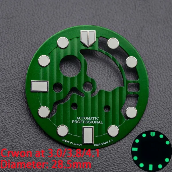 GlowMaster Customizable Luminous Watch Dial for Seiko SKX Series - Image 19